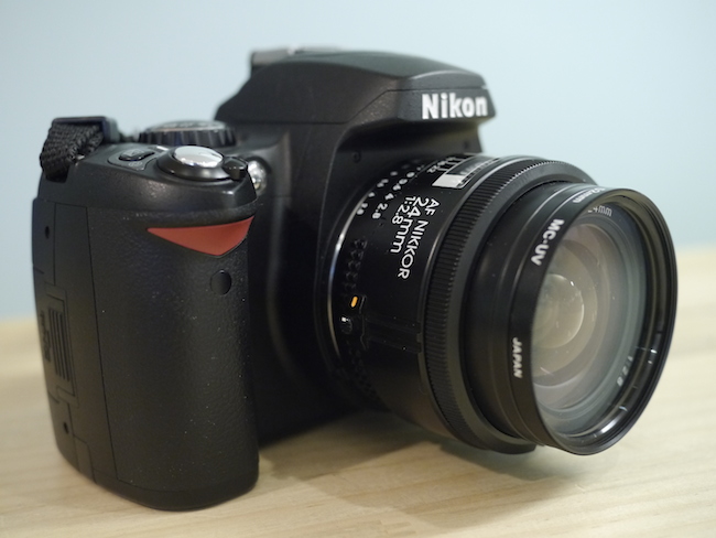 Nikon D40 24mm