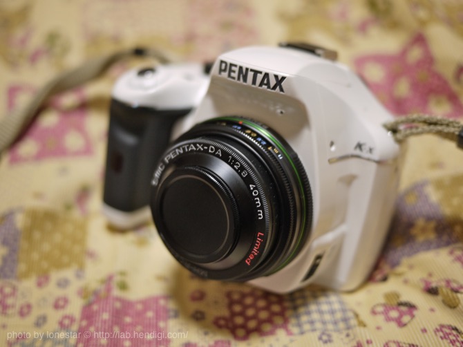 PENTAX DA 40mm F2.8 Limitedのレンズキャップ