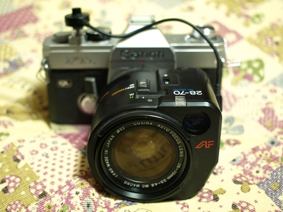 Canon FTb：コシナ AF ZOOM LENS 28－70／F3.5－4.8