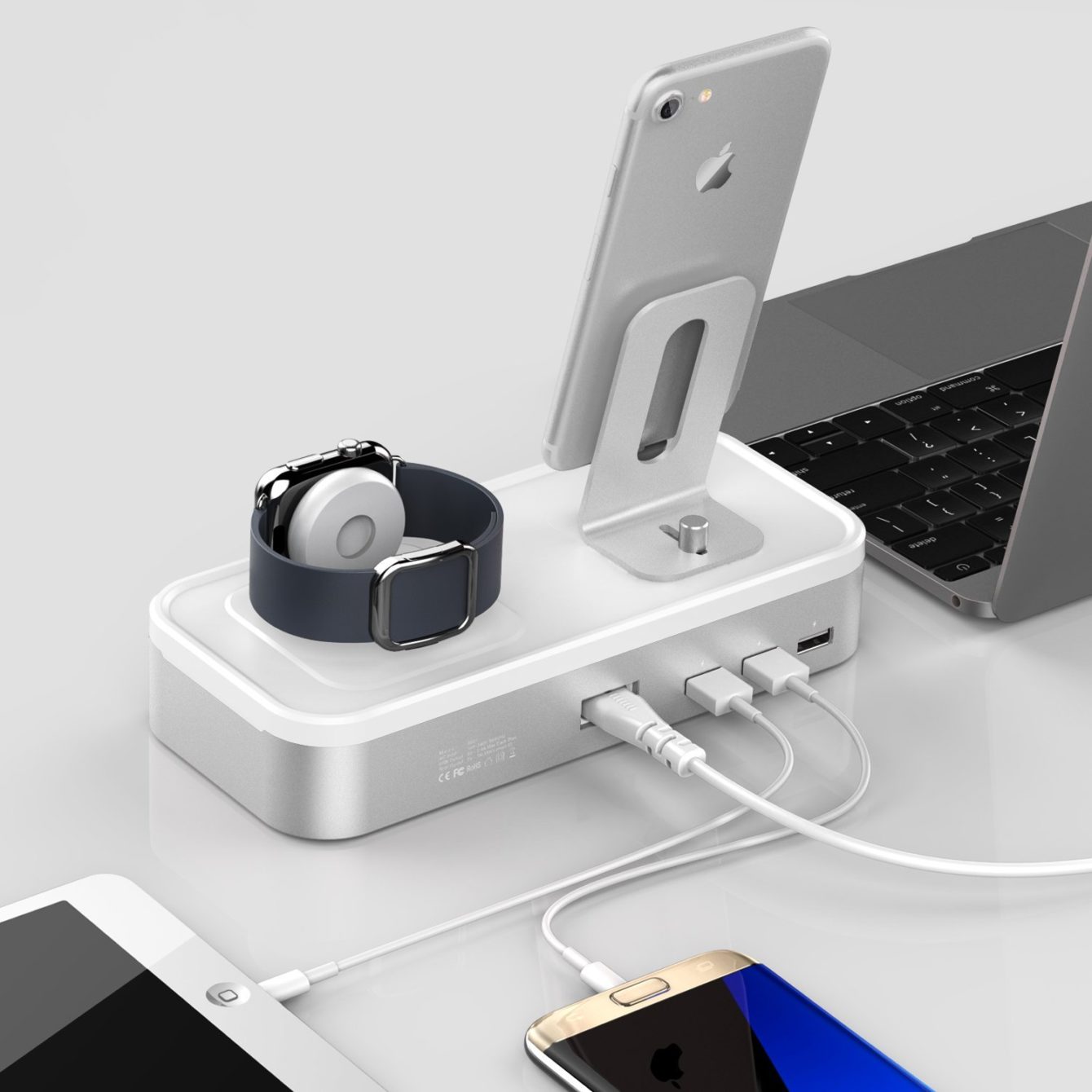 Apple WatchとiPhoneをオシャレに充電！Oittmの多機能充電スタンドを使ってみました。
