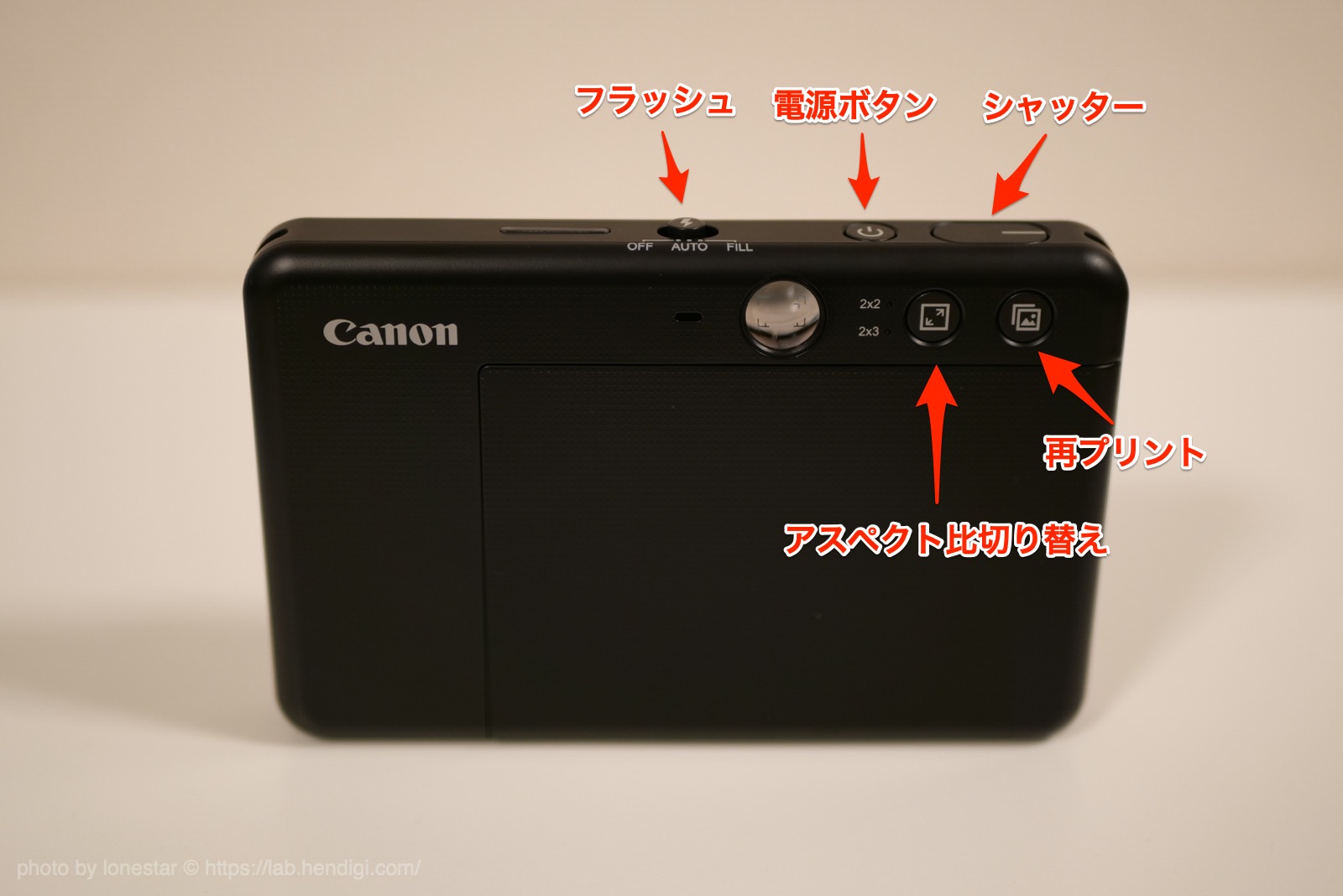 超美品再入荷品質至上! Canon iNSPiC ZC-123-PW インスタントカメラ