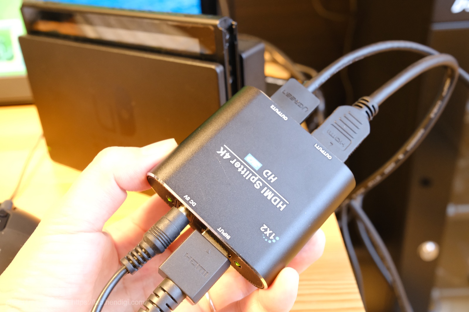 HDMI分配器　ゲーム実況