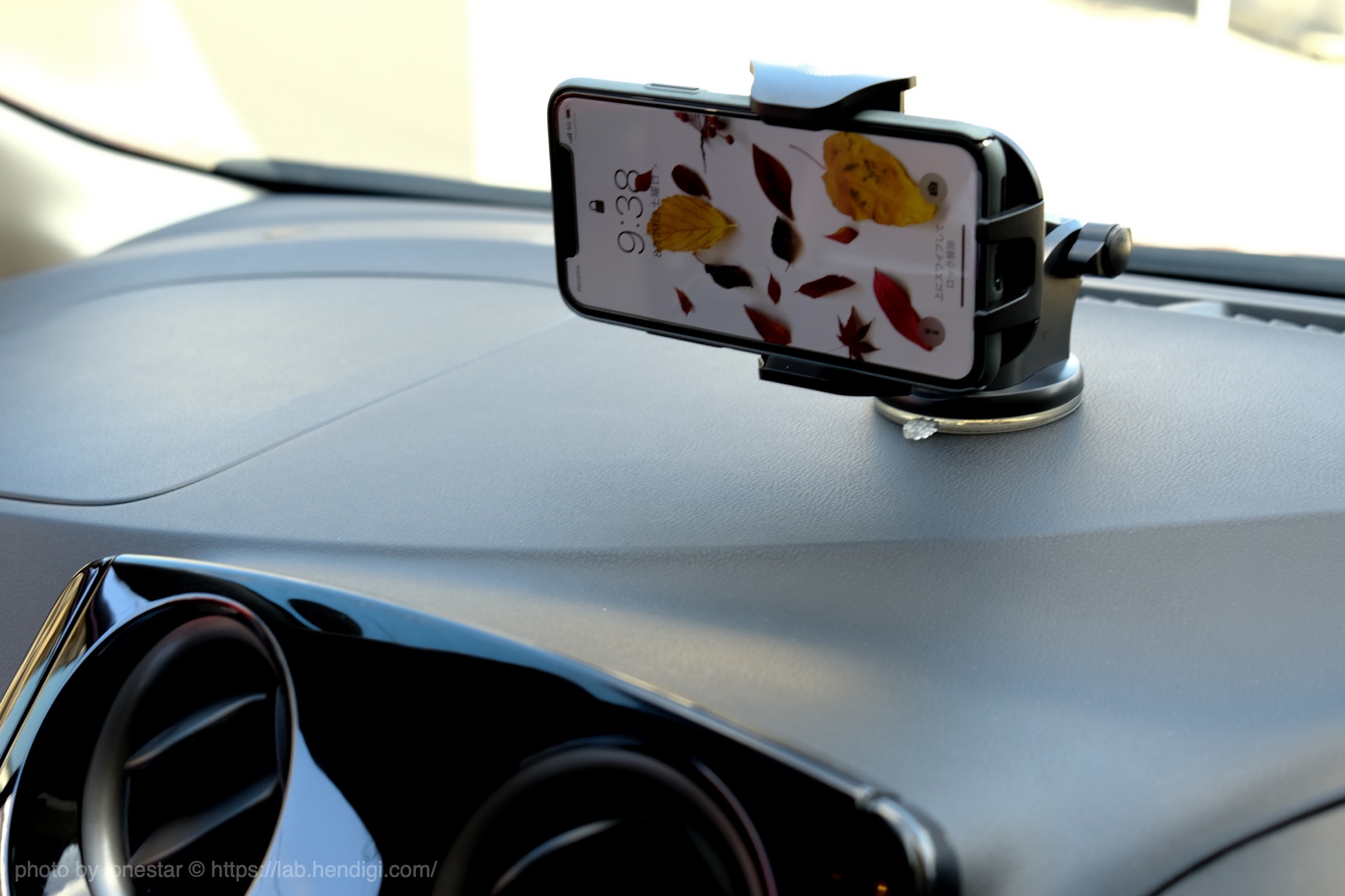 Desertwest 車載ホルダー Iphoneを使った車載タイムラプス撮影を試してみた やっぱりスマホホルダーがあると安定して便利