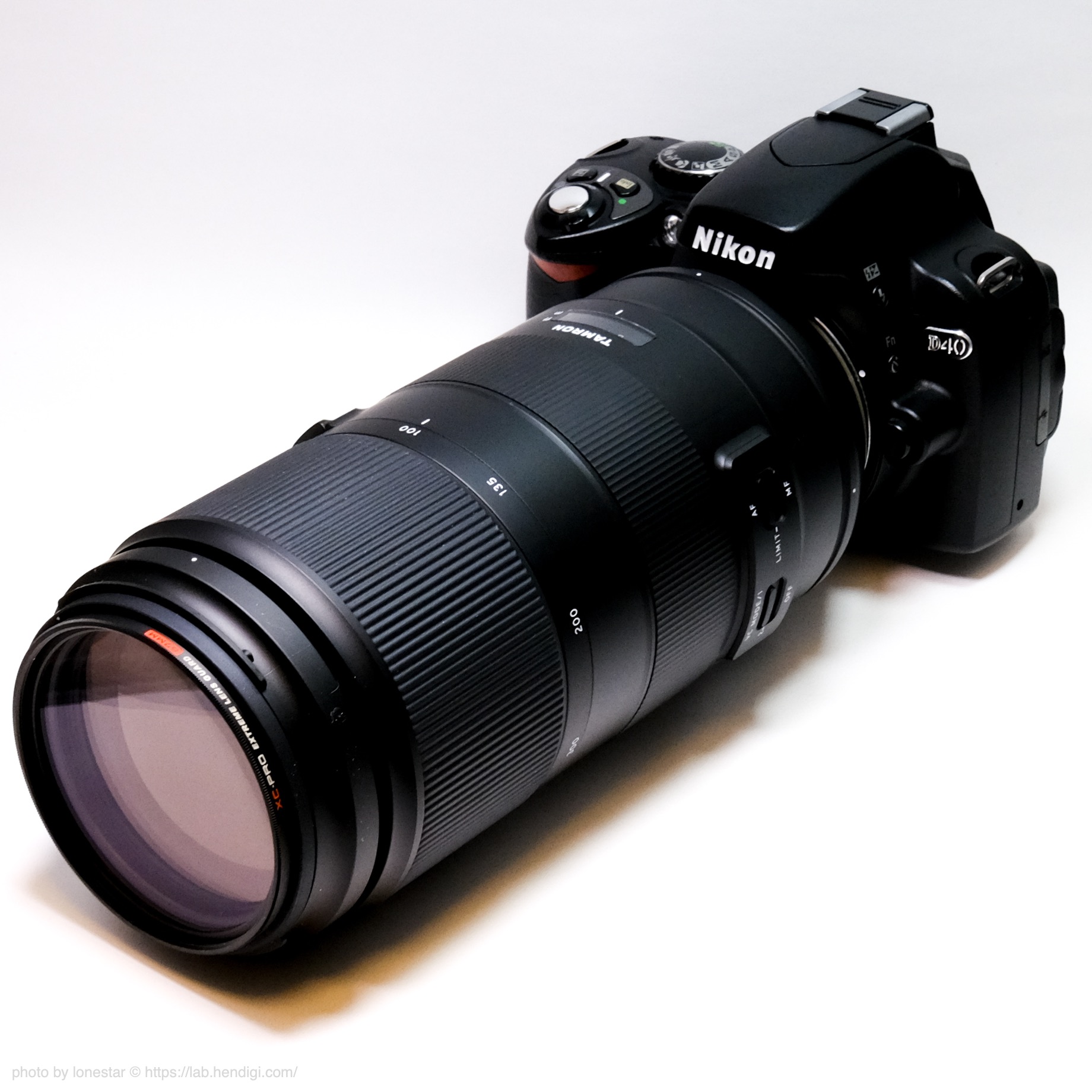 Nikon D40 望遠レンズ
