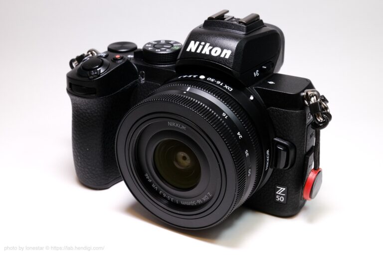 【Nikon Z50】コンパクトで操作性抜群だから毎日使いたくなるミラーレスカメラ