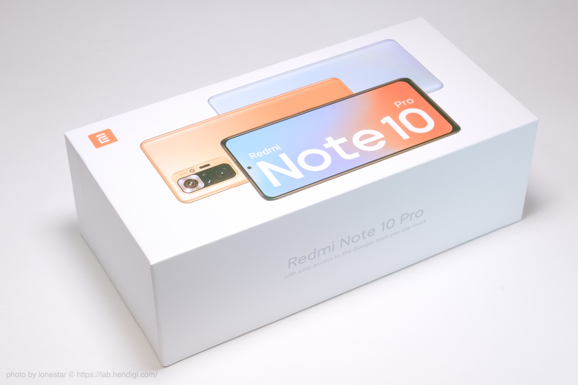 Redmi Note 10 Pro　外箱