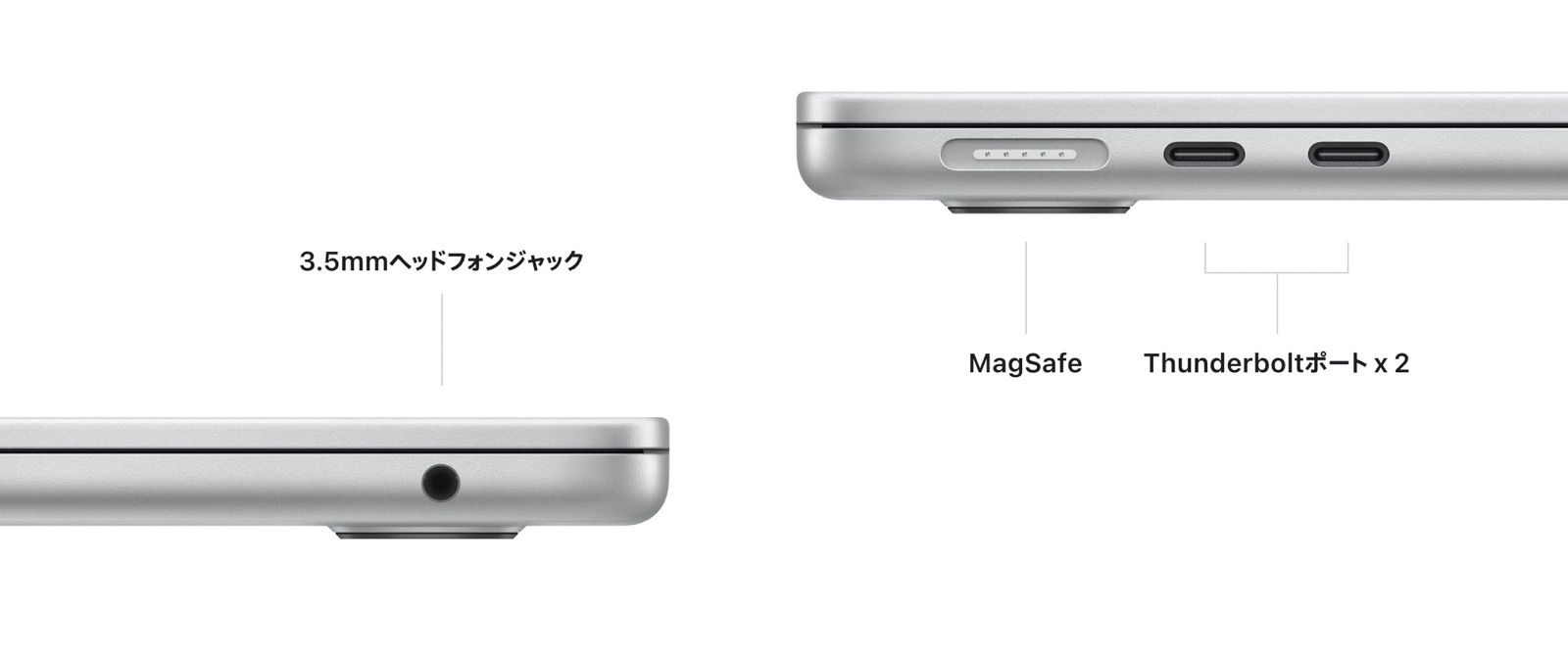 M2 MacBook Air　マグセーフ
