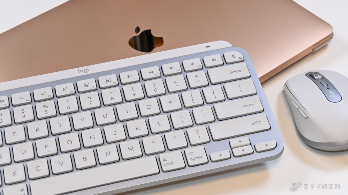 MX Keys Mini M1 MacBook Air
