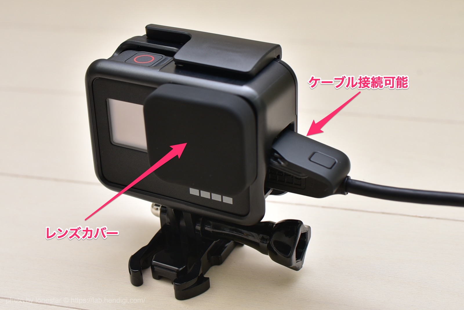 GoPro HERO7 Black 対応 ネイキッド フレーム ケース